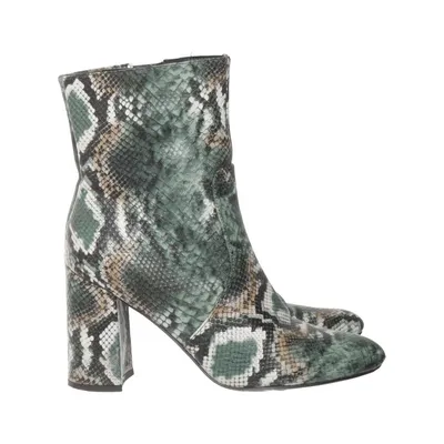 Laarzen met hak (Groen, Meerkleurig) van Miss Selfridge