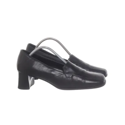 High heels (Black) from Barbarella Leather, Suede