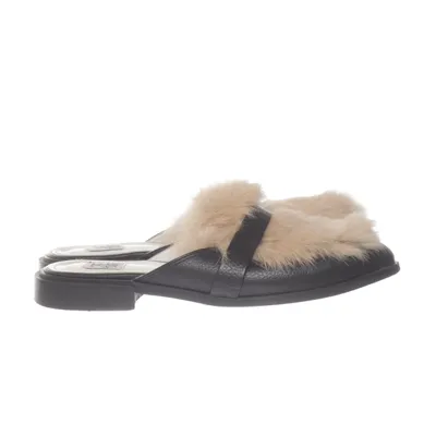 Slip-ins (Beige, Black) from Totême Leather
