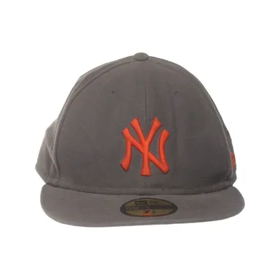 Casquette de baseball (Gris, Rouge) de New Era Acrylique, Laine