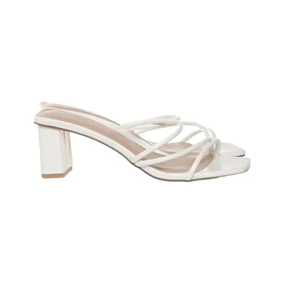 Mules (Blanc) de Boohoo