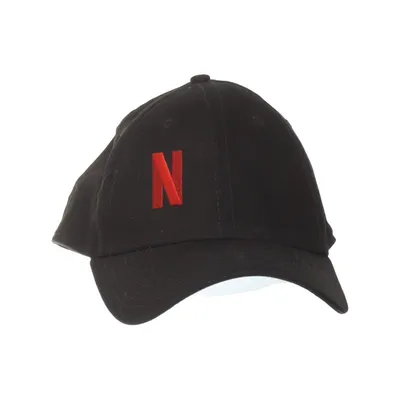 Baseball cap (Black, Red) from Netflix Cotton