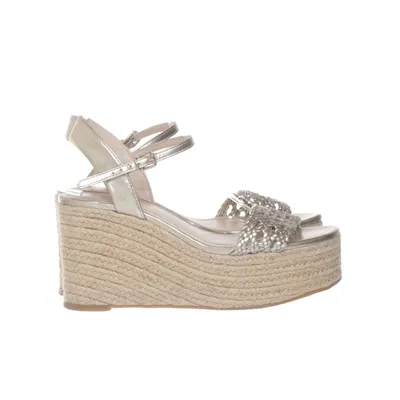 Wedges (Beige, Multicolored) from Zara Basic