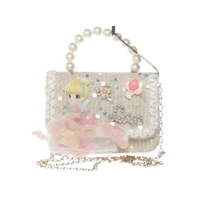 Sac à bandoulière (Beige, Multicolore)