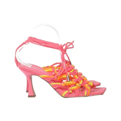 Højhælede sandaler (Pink, Gul, Orange) fra ASOS Design