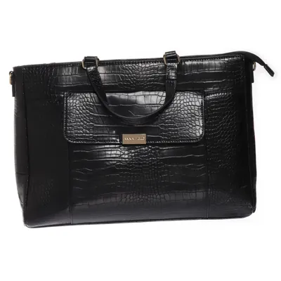 Computer bag (Black) from Anna Field Polyurethane