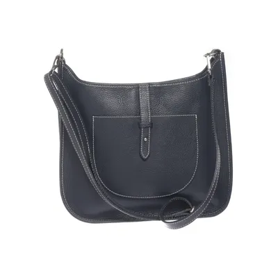 Shoulder-bag (Blue) from Borse in Pelle Leather