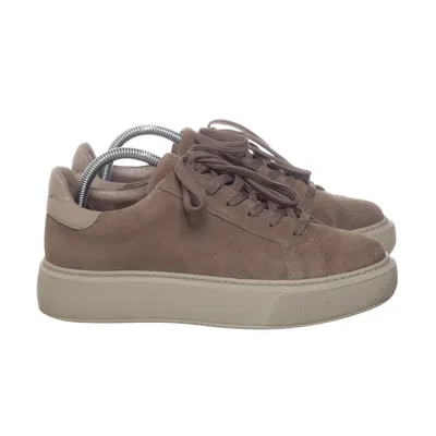 Sneakers (Gray, Brown) from Alberville Leather, Suede