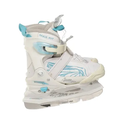 Ice skates (White, Blue) from Tecnopro Polyester