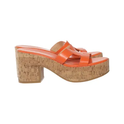 Sabots (Orange) de Fashion Nova