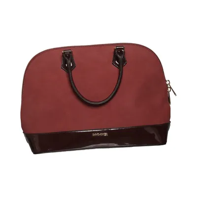 Handbag (Red) from David Jones Polyurethane