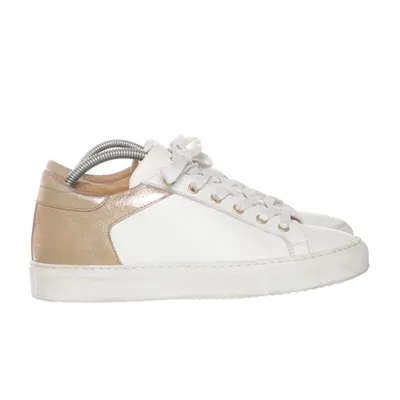 Sneakers (Vit, Guldfärgad) från Sandays Footwear Skinn