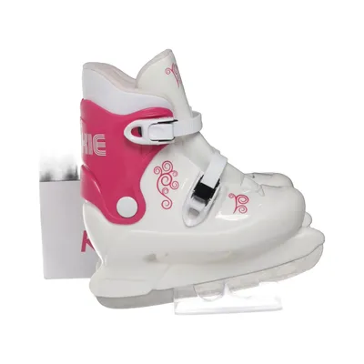 Patins à glace (Blanc, Rose) de Rookie