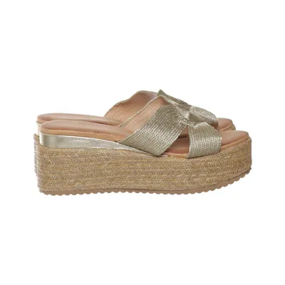 Espadrillos (Guldfärgad) från Tulipano