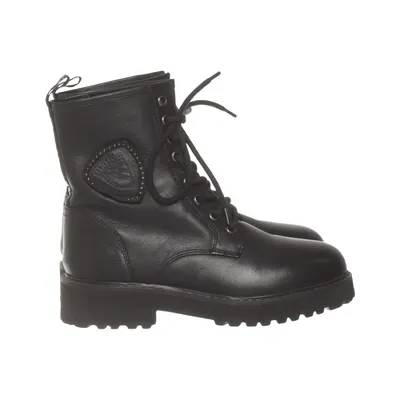 Bottes à lacets (Noir) de Blauer Cuir