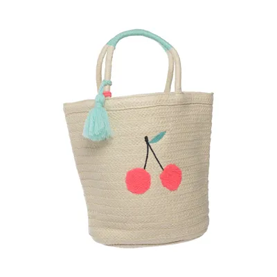 Sac de plage (Beige, Rouge) de H&M Home Polyester