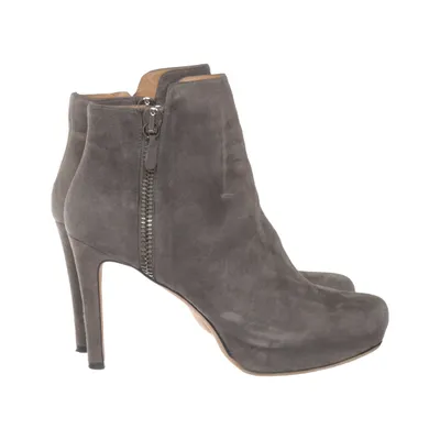 Bottes à talons (Gris) de Pura Lopez Cuir