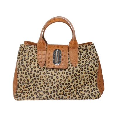Handbag (Brown) from Borse in Pelle Leather