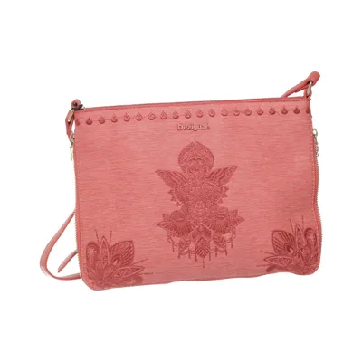 Skuldertaske (Pink) fra Desigual Polyester, Polyurethan