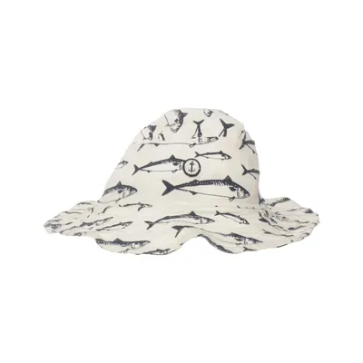 Bucket hat (White, Black, Multicolored) from Emma och Malena Cotton, Elastane