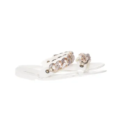 Mules (Blanc, Or) de Jette Riis