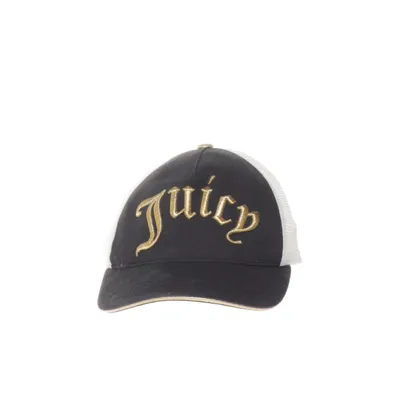 Baseballkeps (Svart, Vit) från Juicy Couture Bomull, Polyester