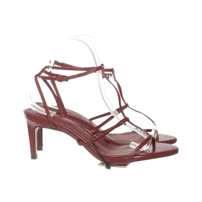 Højhælede sandaler (Rød) fra Zara Basic Collection