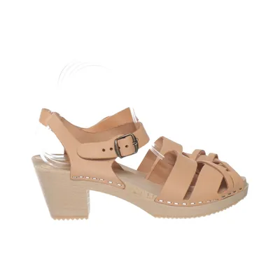 Clogs (Beige) from Moheda