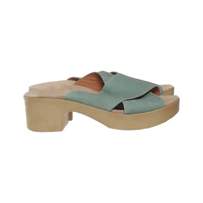 Clogs (Green, Beige) from Clone