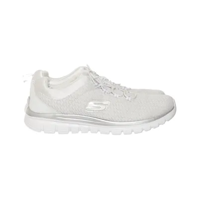 Trainers (White, Silver) from Skechers