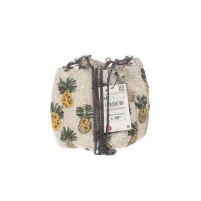 Shoulder-bag (White, Multicolored) from Zara Basic