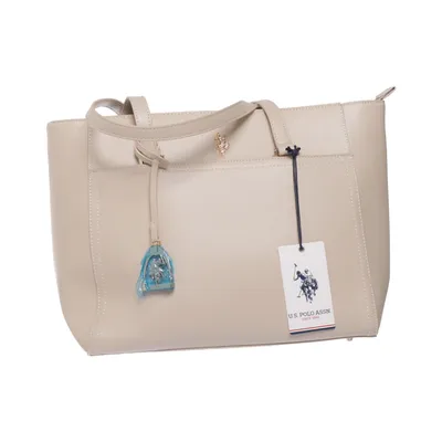 Håndtaske (Beige) fra U.S. Polo Assn. Polyurethan