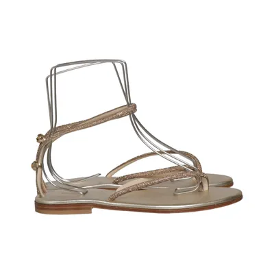 Sandales (Argent) de Konstantin Starke Cuir
