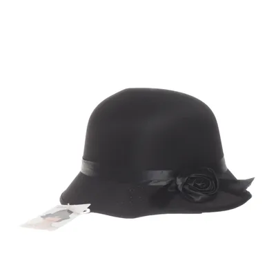 Cloche hat (Black) from Boland