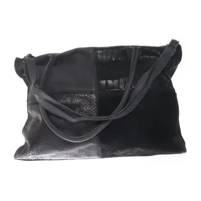 Shoulder-bag (Gray, Black) from Caterina Lucchi Leather