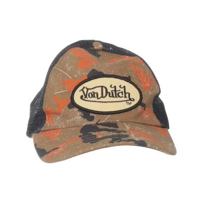 Casquette de camionneur (Marron, Multicolore) de Von Dutch Coton