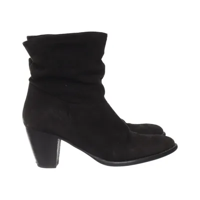 Heeled boots (Black) from Pm Leather