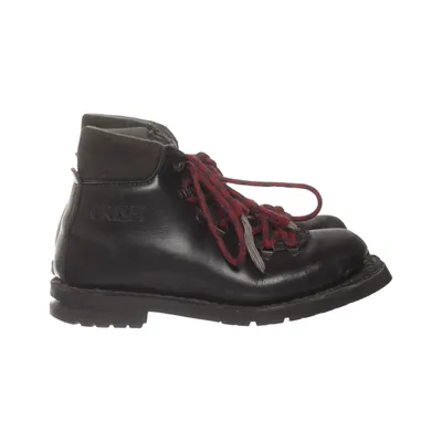 Laced boots (Black, Red) from Crispi Leather
