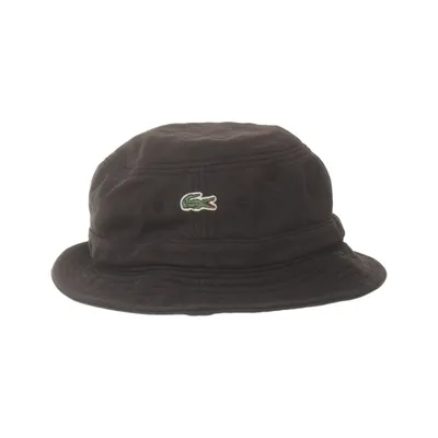 Bucket hat (Black) from Lacoste Cotton