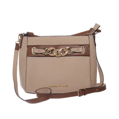 Handväska (Beige) från Adrienne Vittadini