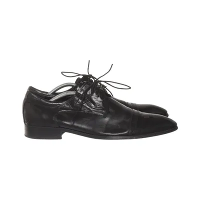 Derby shoes (Black) from TGA by Ahler Leather