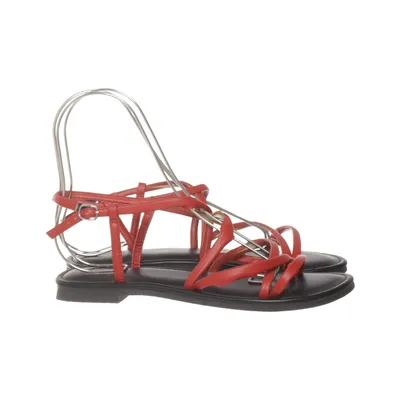 Sandalen (Rood, Zwart) van Vox Imitatieleer, Polyurethaan