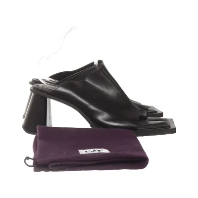 Mules (Noir) de Eytys Cuir