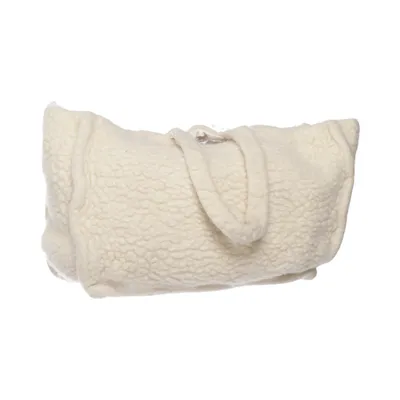 Handbag (White) from Hessnatur Cotton, Wool