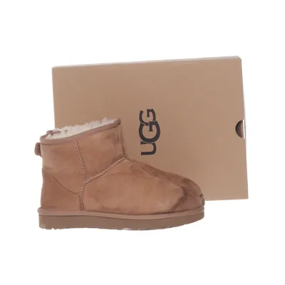 Enkellaarzen (Classic Mini II) van UGG Leer