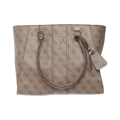 Håndtaske (Brun) fra Guess Bomuld, Polyester, Polyurethan