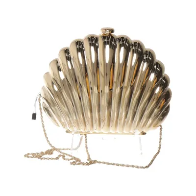 Clutch (Goud) van Emili Sindlev x Gina Tricot Polyester