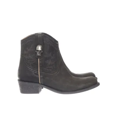 Cowboylaarzen (Grijs) van Urban Project Leer