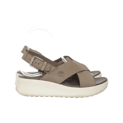 Sandalen (Bruin) van Timberland Leer