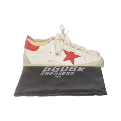 Baskets (Blanc, Rouge) de Golden Goose Cuir